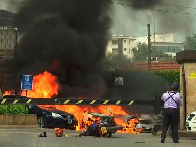 Explosion in Nairobi