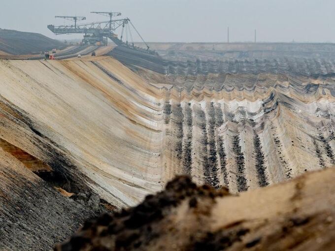 Tagebau in der Lausitz