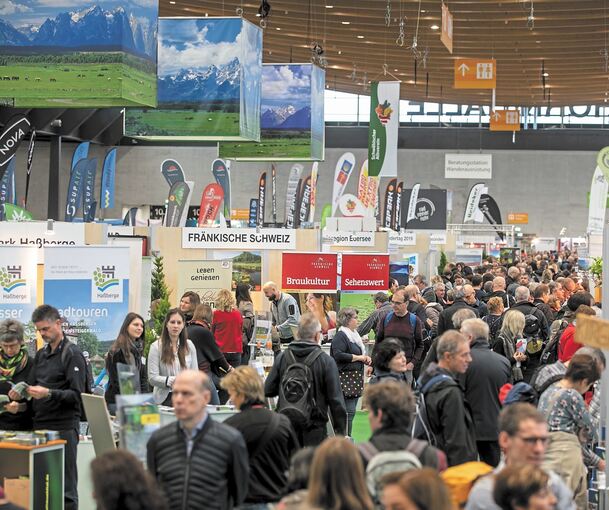 Großes Interesse zeigen CMT-Besucher an Urlaubszielen in Deutschland. Foto: Messe Stuttgart