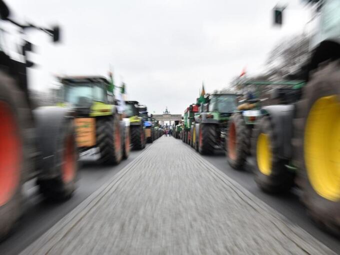 Demonstration für Agrarwende
