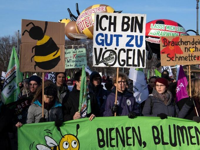 Demo für die Agrarwende