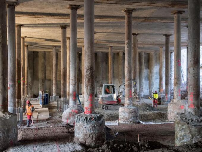 Stuttgart 21-Baustelle