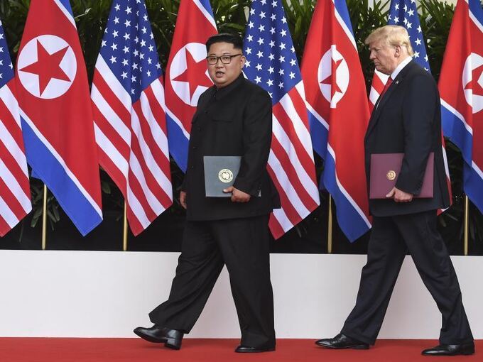 Trump und Kim