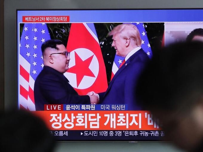 Kim und Trump