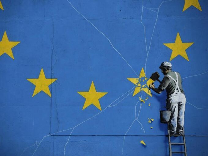 Banksy-Wandbild zum Brexit