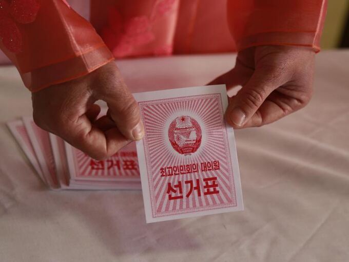 Stimmzettel Stimmzettel