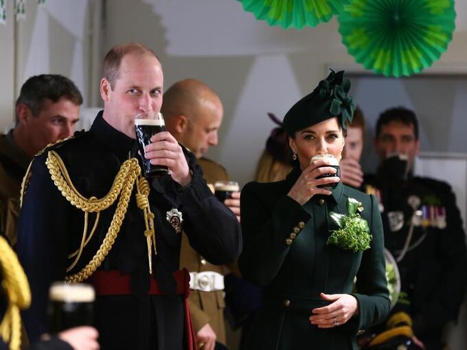 Royals besuchen St. Patrick's Day Parade