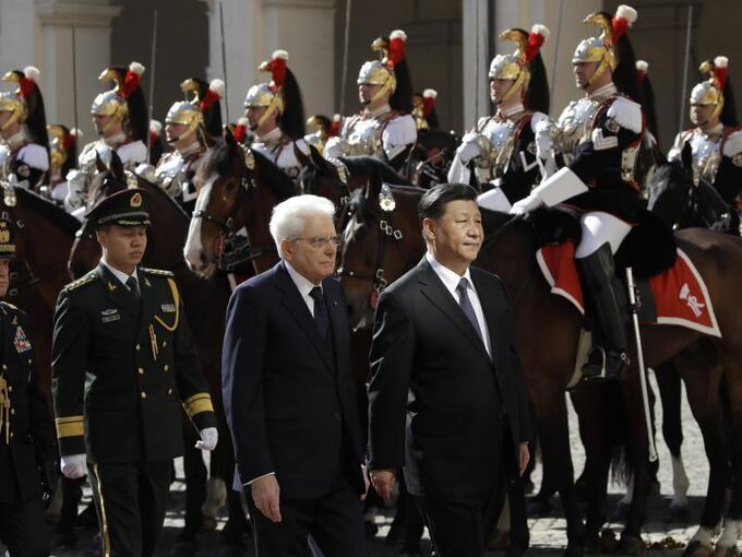 Xi Jinping in Rom