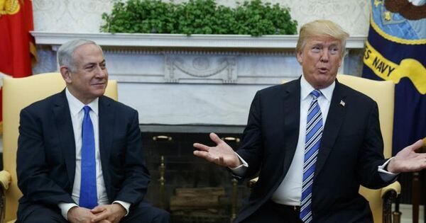 trump empfangt netanjahu im weissen haus uberregionales ludwigsburger kreiszeitung