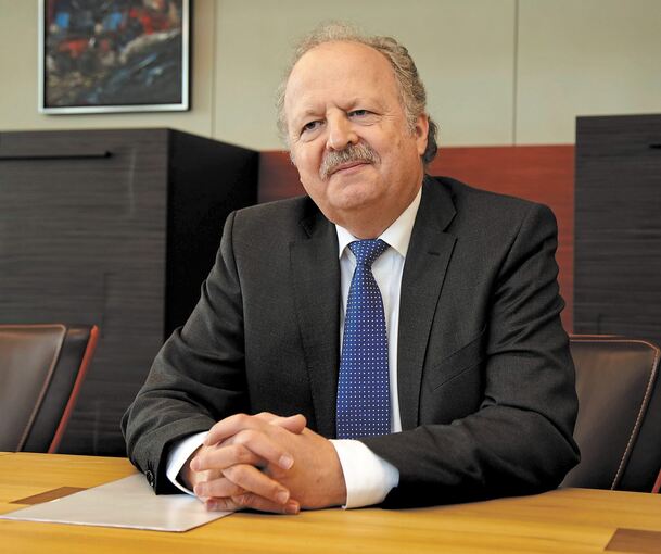 Karlheinz Unger Ex-Vorstandschef der Volksbank Ludwigsburg. . .