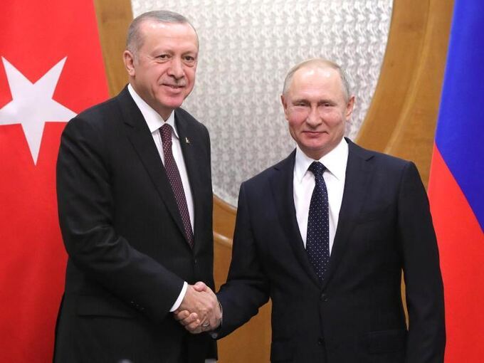 Putin und Erdogan