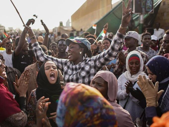 Demonstrationen im Sudan