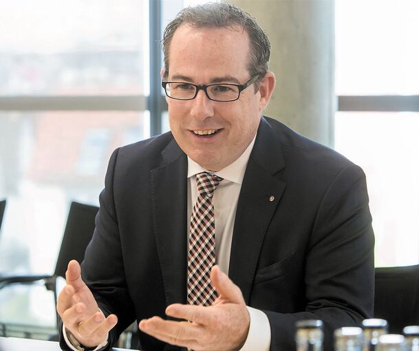 Neuer Vorstandschef der Volksbank Ludwigsburg: Thomas Palus. Foto: Benjamin Stollenberg