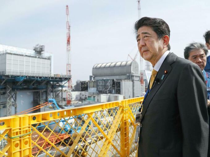Abe in Fukushima