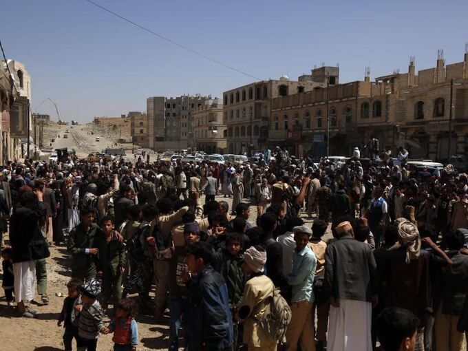 Demonstration in Sanaa