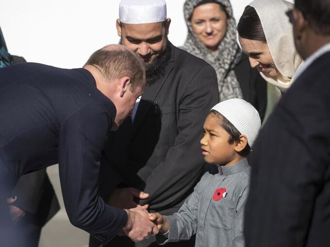 Prinz William in Neuseeland