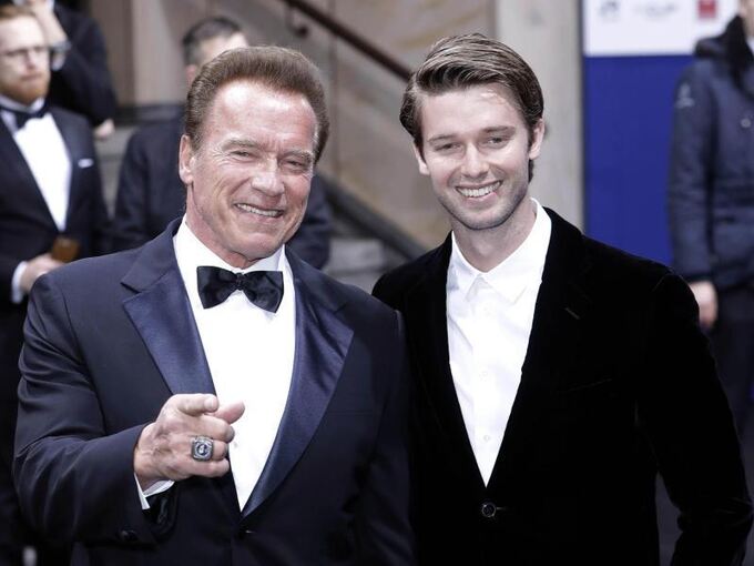 Arnold + Patrick Schwarzenegger