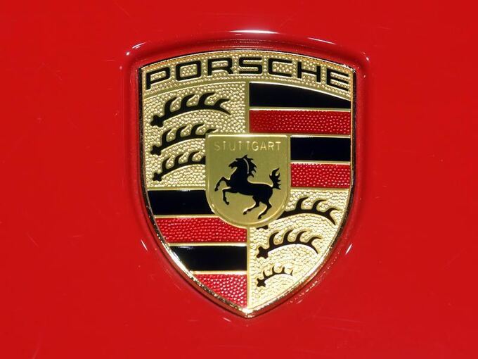 Das Logo von Porsche