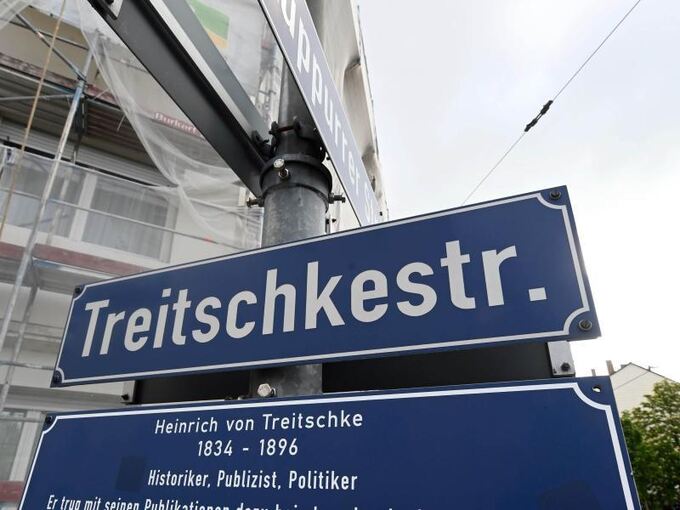 Treitschke-Straße in Karlsruhe