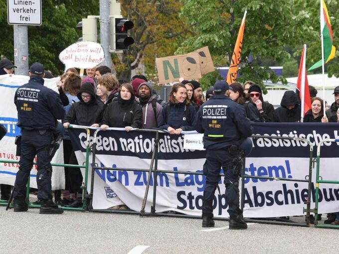 Demonstrationen in Pforzheim