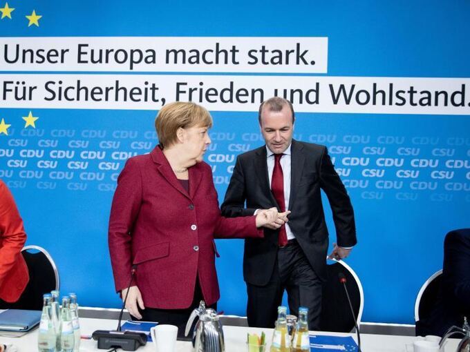 Merkel und Weber