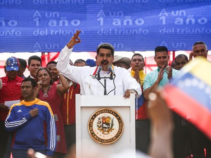 Venezuelas Staatspräsident Nicolás Maduro