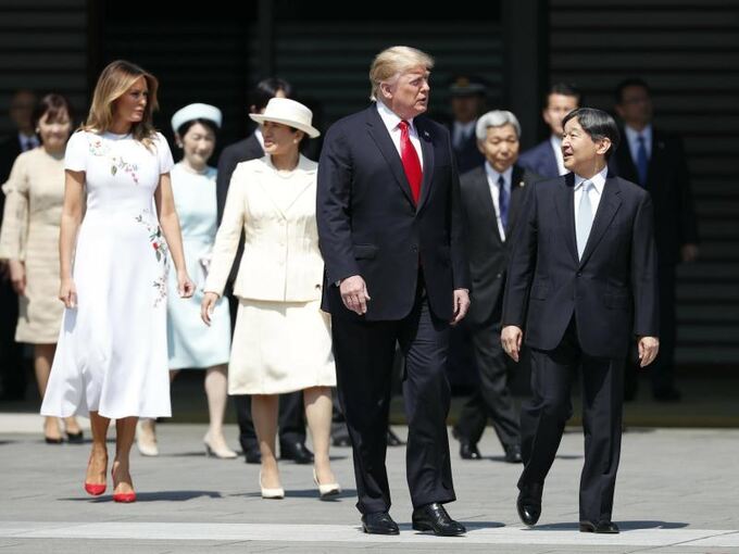US-Präsident Trump besucht Japan