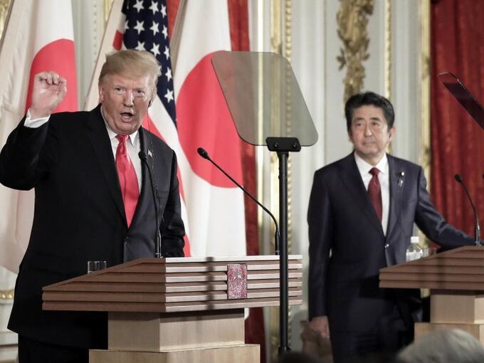 Trump besucht Japan