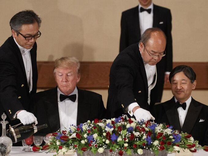 Trump in Japan