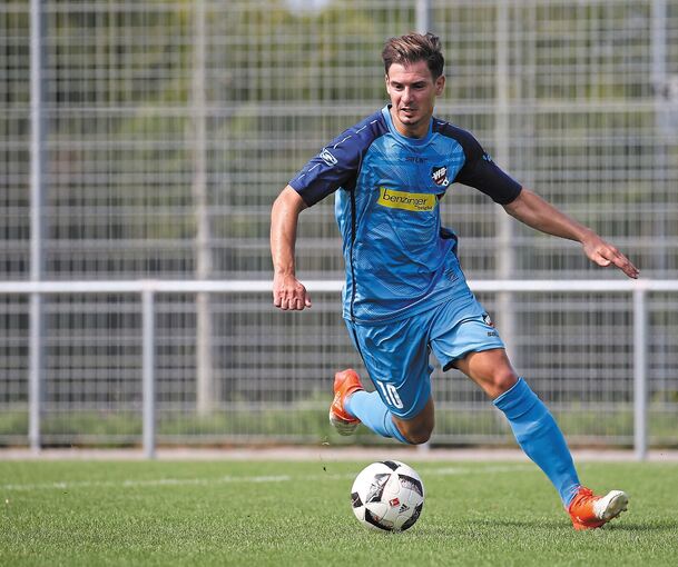 Luigi Ancona vom VfB Neckarrems profitiert womöglich von der Spielansetzung am Sonntag.Foto: Baumann