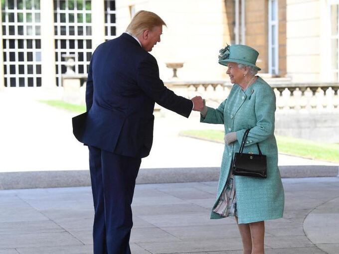 Trump und Queen