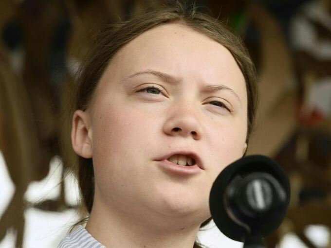 Klimaaktivistin Greta Thunberg