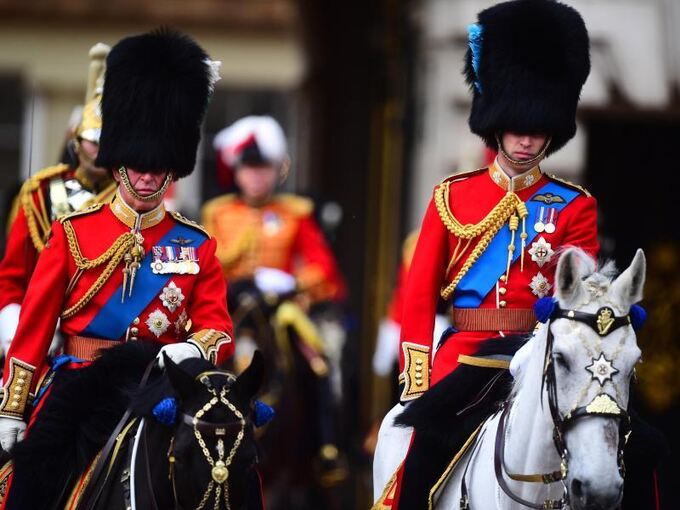 Prinz Charles und Sohn William