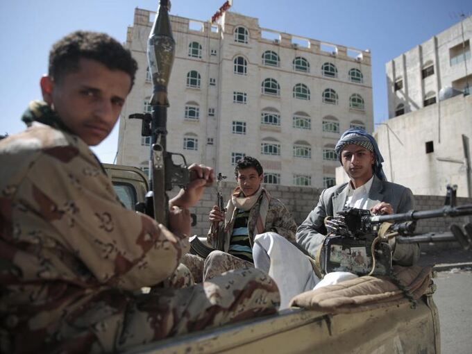 Huthi-Rebellen im Jemen