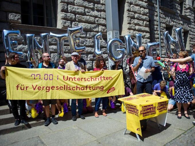 77.000 Unterschriften für Enteignungen in Berlin gesammelt ...