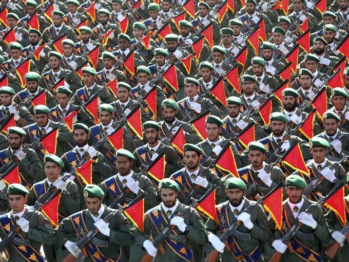 Revolutionsgarden im Iran