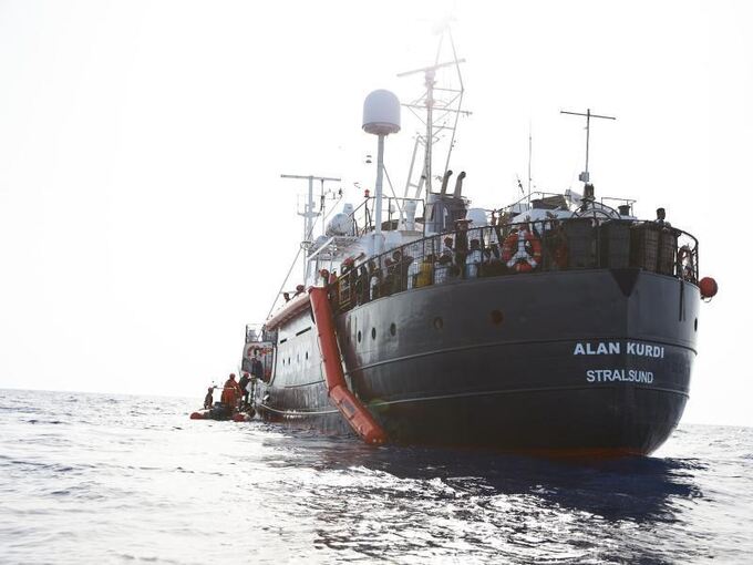 Rettungsschiff "Alan Kurdi"