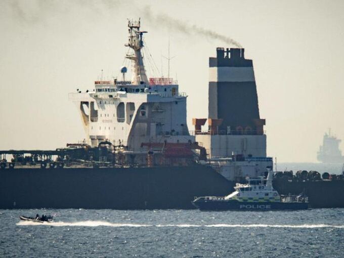 Gibraltar stoppt Supertanker