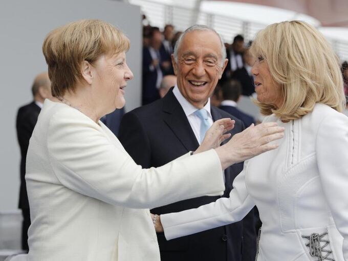 Merkel in Paris