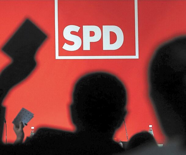 Die Kreis-SPD zeigt mit ihrer Abstimmung klare Kante in Richtung Bundespartei. Symbolfoto: dpa