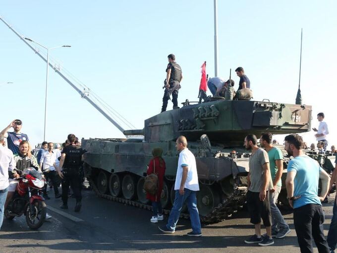 Panzer in der Türkei