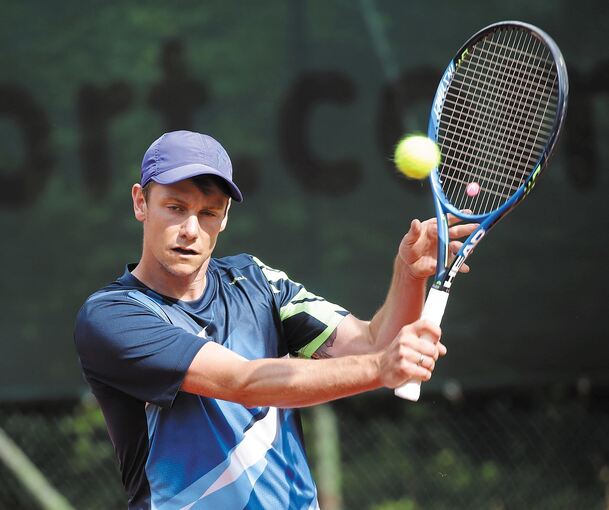 Ohne Erfolg: Ludwigsburgs Spielertrainer Sascha Wennagel.Foto: Baumann