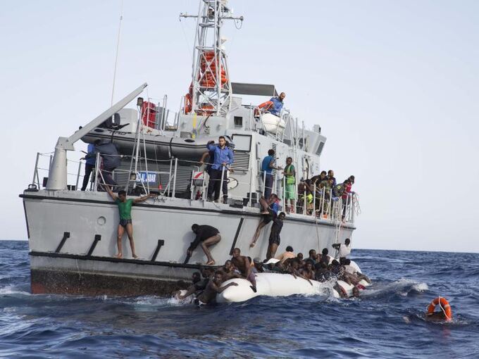 Rettungseinsatz im Mittelmeer
