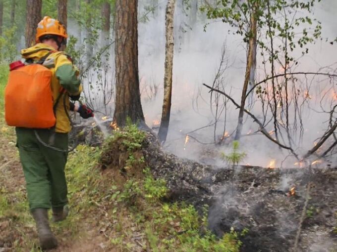 Waldbrände in Ostrussland