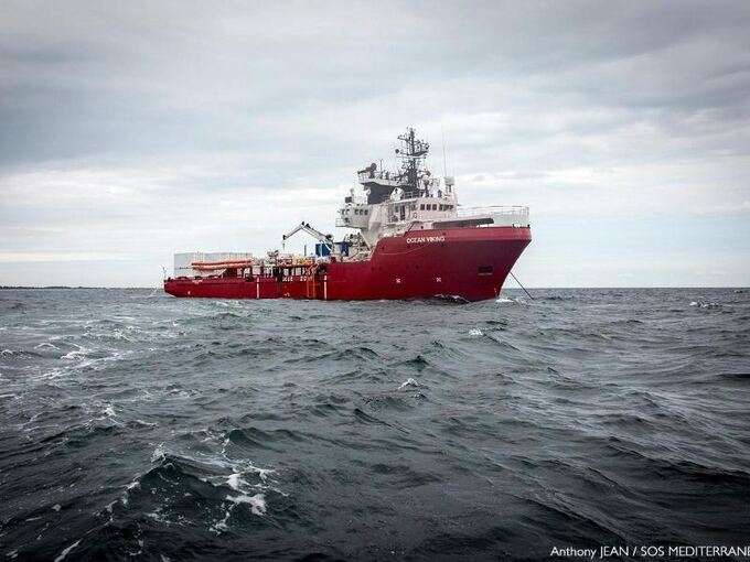 Seenotrettung im Mittelmeer - "Ocean Viking"