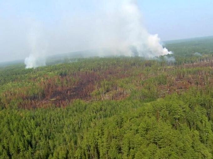 Waldbrände in Sibirien