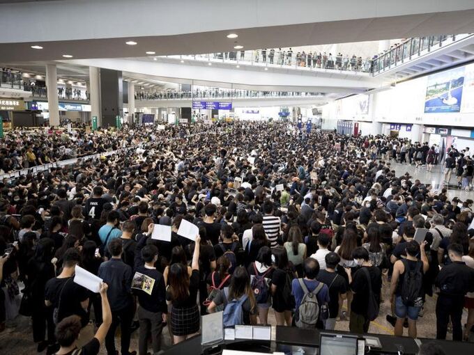 Proteste in Hongkong