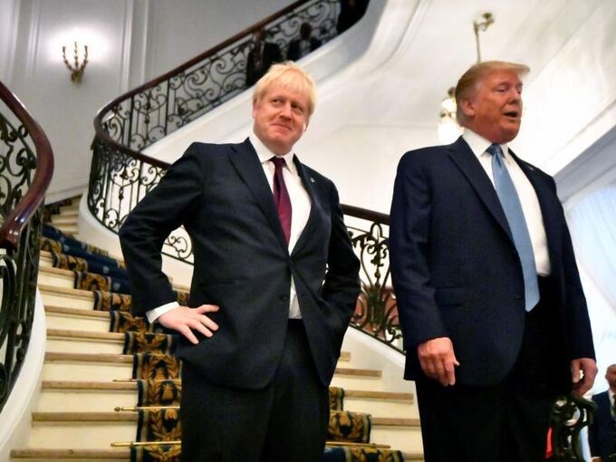 Trump und Johnson