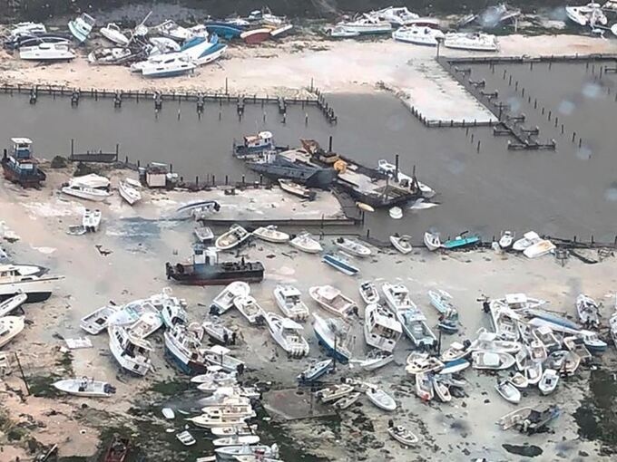 Yachthafen auf den Bahamas