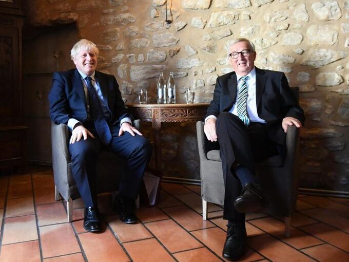 Johnson und Juncker